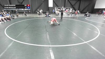 113 lbs Caleb Morrow, Indiana Blue vs Tyler Metellus, Florida