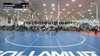 122 lbs Rr Rnd 1 - Deigo Martinez, Scorpions - HSC vs John Segata, Apache - HSC