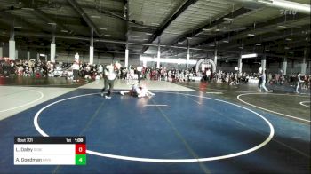 90 lbs Round Of 16 - Lane Daley, Desert Dogs WC vs Allie Goodman, Payson WC