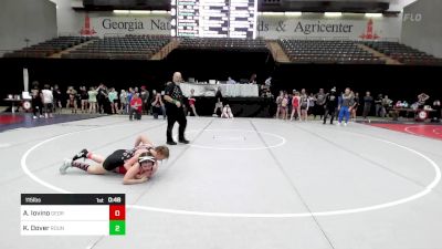 115 lbs Semifinal - Addison Iovino, Georgia vs Kara-Lynn Dover, Roundtree Wrestling Academy