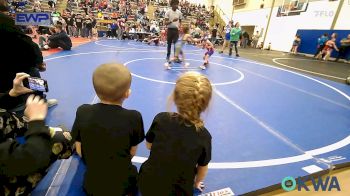 46 lbs Rr Rnd 3 - Kaidyn Camper, Caney Valley Wrestling vs Raquel "Rocky" Ramos, Team Tulsa Wrestling Club