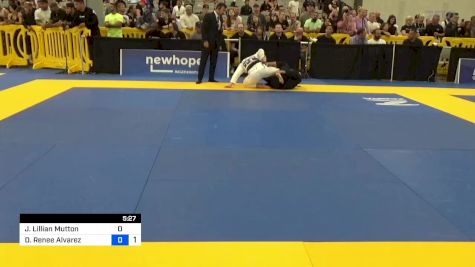 Janine Lillian Mutton vs Danielle Renee Alvarez 2024 World Masters IBJJF Jiu-Jitsu Championship