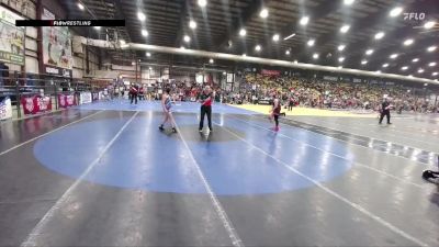130 lbs Round 2 - Aliya Merriam, Boone Wrestling Club vs Kinsey Kent, Janesville Youth Wrestling