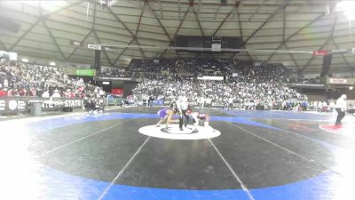 Boys 4A 126 lbs Champ. Round 1 - Taiyou Sakakihara, Juanita vs Malachi Pettis, Sumner