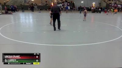 70 lbs Champ. Round 1 - Lincoln Pilant, Elite Wrestling Academy vs Eli Carrico, Irish Wrestling Club