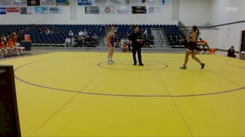 145 lbs Round 1 (4 Team) - Ava Collins, Treasure Valley CC vs Jocelyn Velasco, Eastern Oregon University