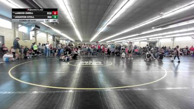 86 lbs Consi Of 8 #1 - Landon Isbell, Wysox vs Leighton Stoll, Branchville