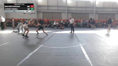 96 lbs Round 2 (6 Team) - Layson Tunnell, Donahue WA vs Brayden Kuhlman, Westshore WC
