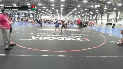 165 lbs Rr Rnd 1 - Enerlen Davaajav, 84 Athletes - HSG vs Brielle Molina, Patton Trained Girls - HSG