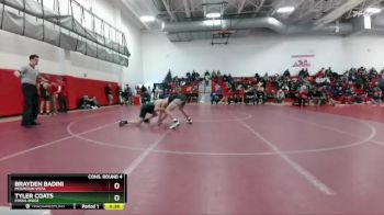 138 lbs Cons. Round 4 - Tyler Coats, Fossil Ridge vs Brayden Badini, Mountain Vista