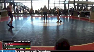 J-9 lbs Quarterfinal - Brady Grier, Wrath vs Sean Murrin, L-M Junior Wrestling Club