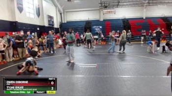 67/72 2nd Place Match - Owen Osborne, C2X vs Tyjae Ehlke, Mighty Warriors Wrestling Acad