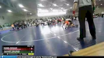 106 lbs Round 5 - Daniel Rosales, Mountain Man Wrestling Club vs Zachary Halligan, Top Of Utah Wrestling Club