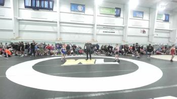 75 lbs Round Robin 1 - Wyatt Yeager, Warrior Ridge - MS vs Moose Monell, Hammers - MS