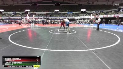 285 lbs Finals (2 Team) - Logan Shephard, Bucknell vs Daniel Herrera, Iowa State