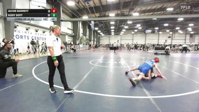 105 lbs Consi Of 32 #2 - Jacob Barrett, GA vs Kody Dott, NY