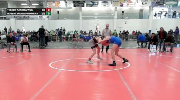 136 lbs Consolation - Trever Kwiatkowski, Red Roots WC vs Robert Hambardzumian, New England Gold WC