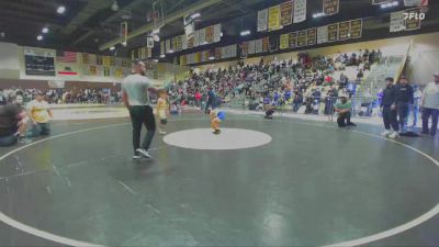 67 lbs Quarterfinal - Jayden Soto, So Cal Hammers Wrestling vs Weston Rivera, Team Temecula Wrestling Club