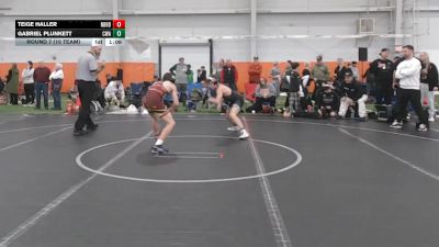 120 lbs Round 7 (10 Team) - Teige Haller, Neighborhood Wrestling vs Gabriel Plunkett, Contenders WA
