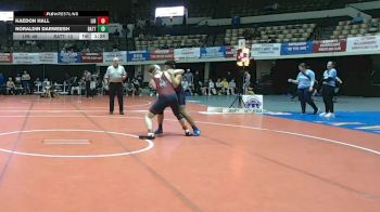 190 lbs Placement (16 Team) - Noraldin Darweesh, Battlefield vs Kaedon Hall, Liberty