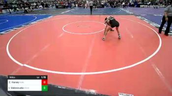 98 lbs Quarterfinal - Zoey Haney, Purler Wrestling, Inc vs Isabel Valenzuela, Rough House