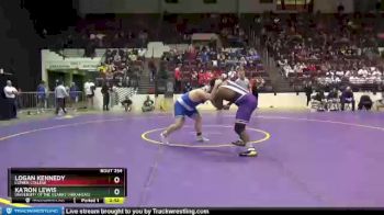 285 lbs Cons. Round 3 - Logan Kennedy, Luther College vs Ka`Ron Lewis, University Of The Ozarks (Arkansas)