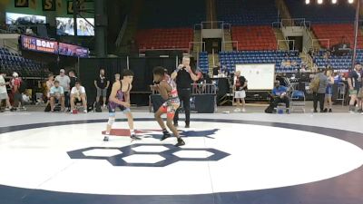 100 lbs Cons. Sub-rd Of 16 - Gabriel Eads, Illinois vs Joey Cotter, Connecticut