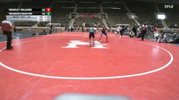 157 lbs 1st Place Match - Brandon Irigoyen, Lindsey Wilson (Ky.) vs Bradley Williams, Stronghold