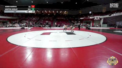 150 lbs Semifinals (8 Team) - Aiden Harsha, SALINA vs Griffin Shelby, MARLOW