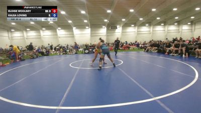 155 lbs Eloise Woolsey, New Mexico vs Kalea Loving, Alabama