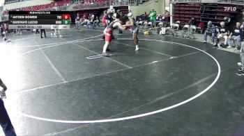 195 lbs Semifinal - Gustavo Lucio, Nebraska Elite Wrestling Club vs Jayden Bowen, Trojan Wrestling Club