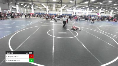 86 lbs Consi Of 8 #2 - Tatum Kilpatrick, AZ Tilters vs Blake Londeree, Desret Dogs WC