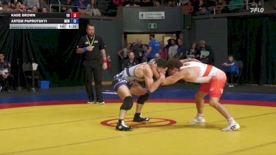 70 kg (non-olympic) 1st Place Match - Kade Brown, Coast RTC vs Artem Paprotskyi, Mountain Edge WC