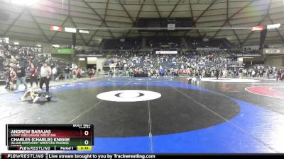 67 lbs 5th Place Match - Charles (Charlie) Knigge, Inland Northwest Wrestling Training Center vs Andrew Barajas, Scrap Yard Garage Wrestling