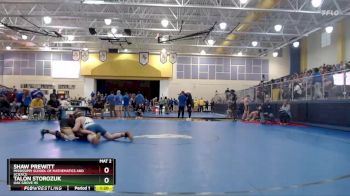 165 lbs Champ. Round 1 - Talon Storozuk, Oak Grove HS vs Shaw Prewitt, Mississippi School Of Mathematics And Science