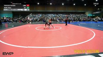 84 lbs Consi Of 16 #2 - Paulele Peters, LV Bear Wrestling Club vs Burl Dull, USA Gold