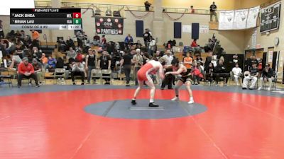 132 lbs Consi Of 8 #2 - Jack Shea, Melrose vs Brian Lau, Bos Latin Academy