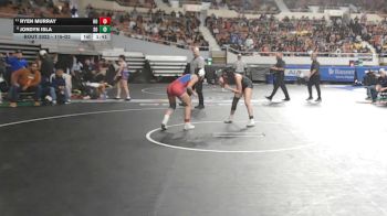 116-D2 Champ. Round 1 - Ryen Murray, Holbrook High School vs Jordyn Isla, Somerton High School