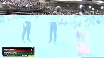 65 lbs Round 5 (6 Team) - Kalaya Baxter, Idaho vs Piper Lennick, North Dakota 1