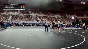 120-D2 Champ. Round 1 - Cleophace Ashinda, Glendale High School vs Conner Blazek, Verrado High School