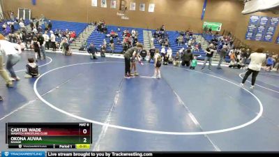 60-66 lbs Round 3 - Okona Auvaa, Ravage vs Carter Wade, Wasatch Wrestling Club