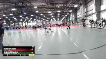 76 lbs Rd# 4- 2:00pm Friday Final Pool - TJ Markijohn, Terps Xtreme vs Caden Bowling, Oklahoma Outlaws Red