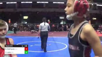 69 lbs Round Of 16 - Trevin Lucio, Stout Wr Ac vs Maya Rodriguez, Dominate