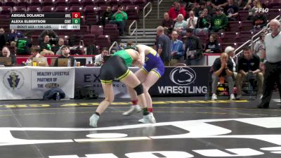 136 lbs Consi 2 - Abigail Dolanch, Avella-G vs Alexa Elbertson, Central Dauphin-G