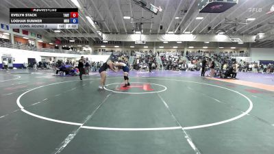 207 lbs Cons. Round 3 - Loghan Sumner, Missouri Baptist University vs Evelyn Stack, Tarleton State