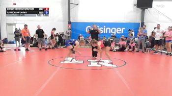 53 lbs Rr Rnd 5 - Brielynn Breitenstein, Charlies Angels- W vs Justice Anthony, Valkyrie Girls WC - W