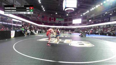 285 lbs Cons. Round 3 - Zander Evans, Owyhee vs Conner Smith, Mountain View