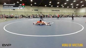 92 lbs 3rd Place - Jeremiah Martinez, Northern Colorado 12U vs Landon Villines, OK Elite 12U Orange
