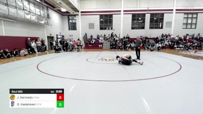 144 lbs Consi Of 8 #1 - Jacob Kennedy, St. Anthony's vs Owen Hadelman, St. Francis