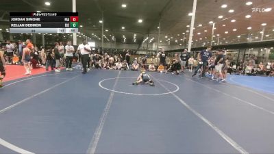 52 lbs Round 3 - Kellan Dedmon, East Carolina Elite vs Jordan Simone, PA Alliance